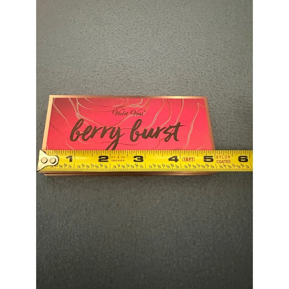 Violet Voss‎ Berry Burst Fun Sized Eye Shadow Palette 10 Shades Pink Red Brown